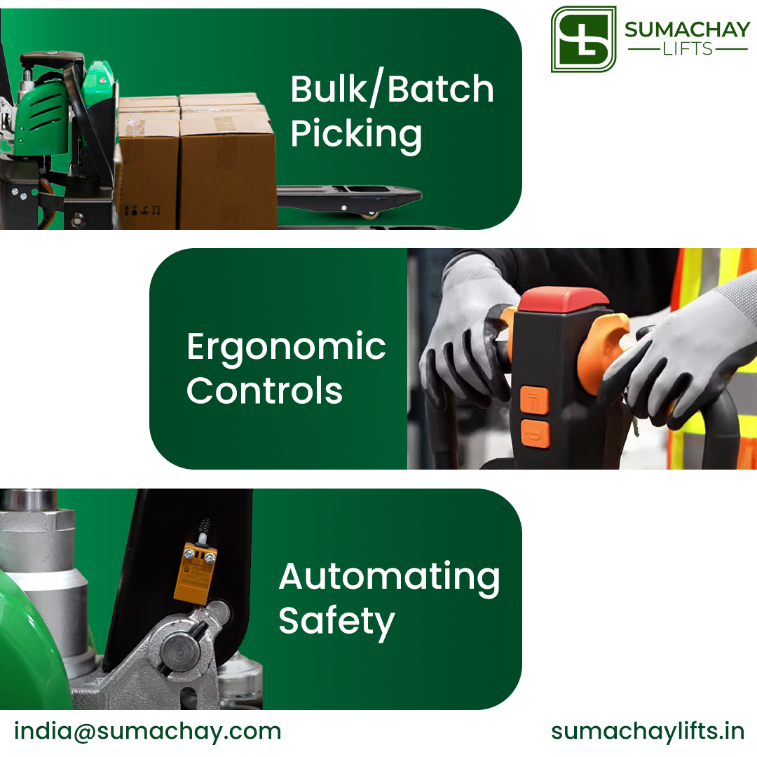 A Comprehensive Guide to Electric Pallet Trucks and Stackers by Sumachay Lifts