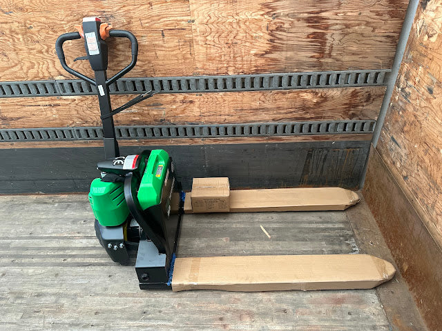 Customer photo from Sathiya M., Electric Pallet Jack review
