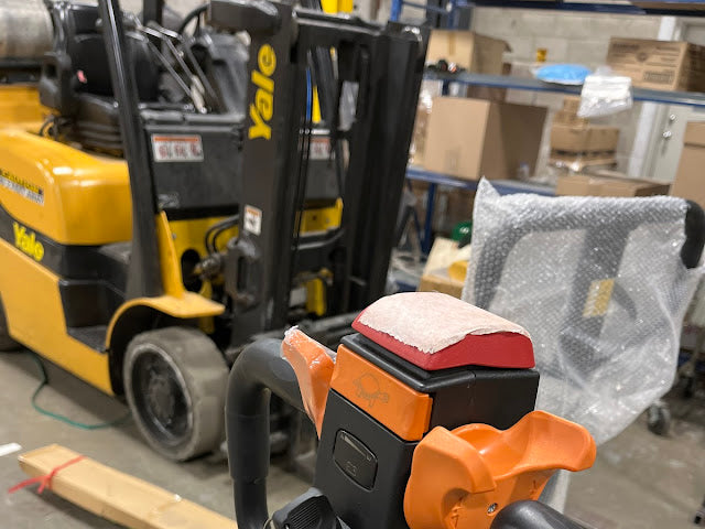Customer photo from Damien G., Stretch Wrap & Electric Pallet Jack review