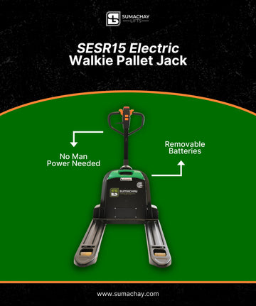 Top 5 Reasons to Choose the SESR15 Electric Walkie Pallet Jack for Your Warehouse