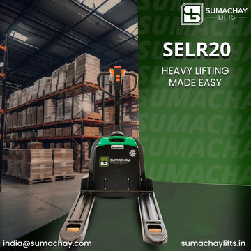 The Complete Guide to Electric Pallet Stackers for Indian Warehouses – Sumachay Lifts