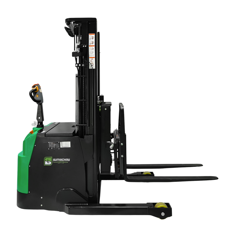 Best Electric Reach Stacker for Warehouse