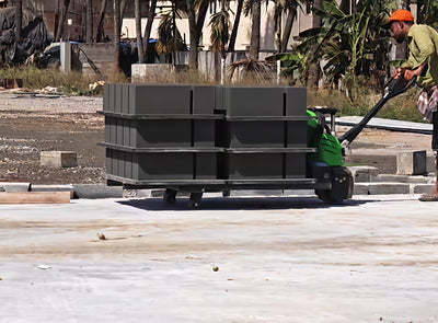 Heavy-Duty Ride-On Electric Pallet Truck – 3 Ton Lithium-Ion Power Lift in bangalore
