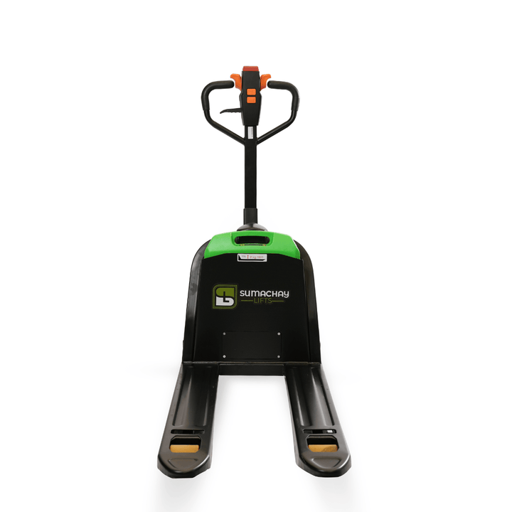 SESR15-N Electric Pallet Jack - Narrow Fork Size (21" X 47") - Sumachay