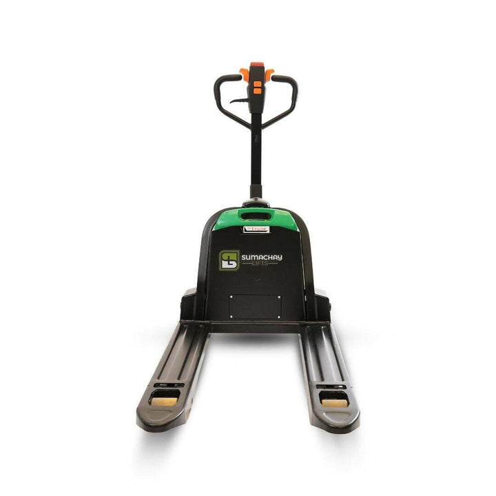SESR15 Electric Walkie Pallet Jack - Lithium Ion 1.5 Ton Capacity - Sumachay