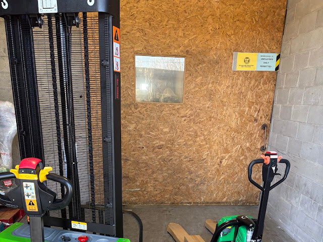 Customer photo from Kirk R., Electric Stacker & Pump Truck review